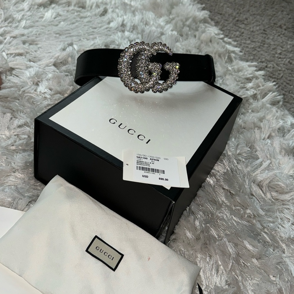 Gucci Crystal belt